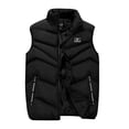 thumbnail image 5 of Chaleco de hombre otoño e invierno chaqueta acolchada de algodón abrigada versión para hombre de chaleco de ocio grueso de talla grande M a 8XL, 5 of 5