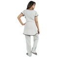 thumbnail image 5 of Bimba 2pc Pajama Set For Women 100% Cotton Nightwear Set Plain Sleepwear, 5 of 7