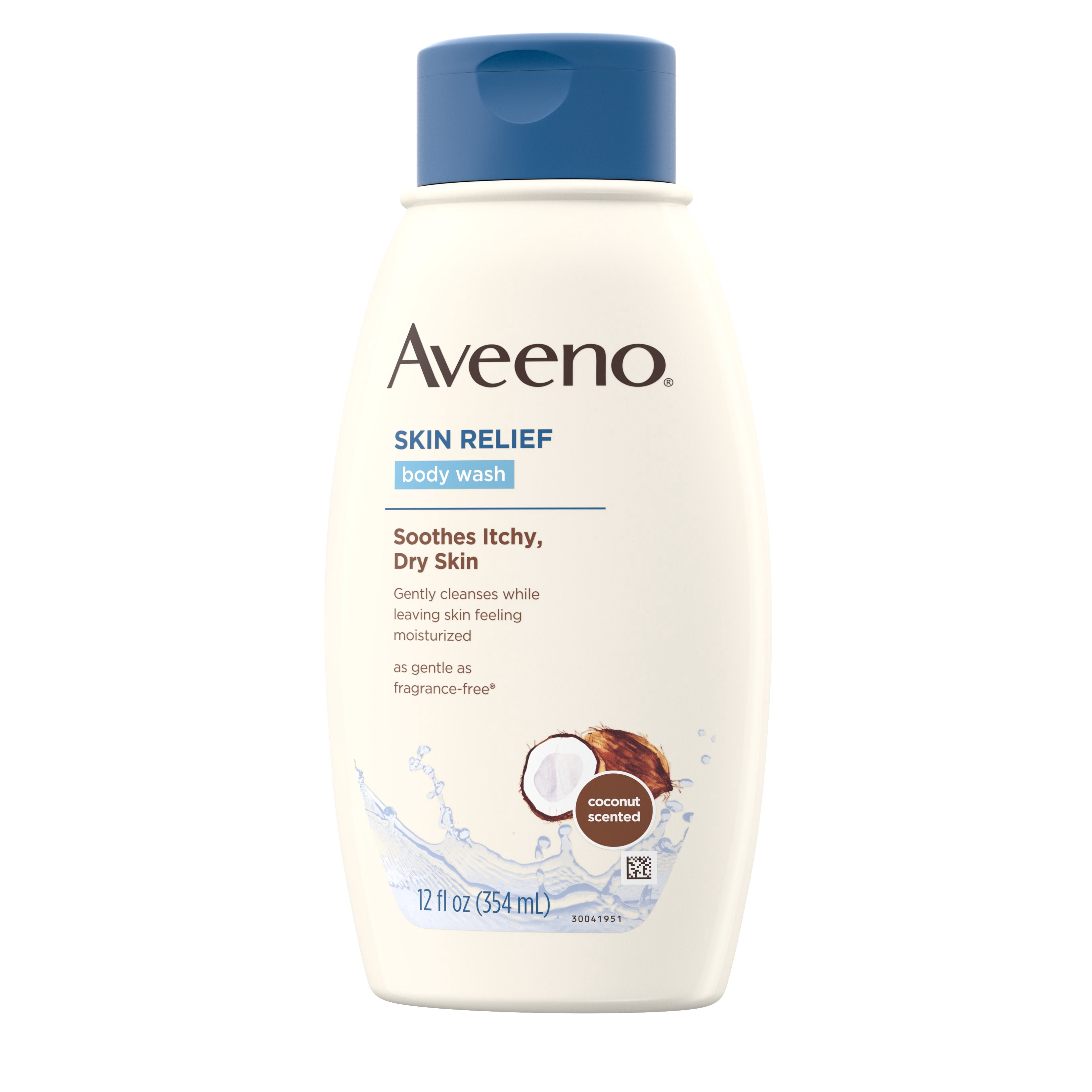 Aveeno Body Wash Skin Relief Nourishing Coconut 12 Ounce 354ml 2 Pack