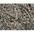 thumbnail image 5 of Chesapeake Microfiber Polyester Shag Light Grey Oreo Area Rug (5'x7'), 5 of 6