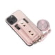 thumbnail image 4 of Funda de cuero con soporte para billetera con cordón compatible con Iphone 14 Pro Max/14 Pro/14 Plus/14 con pulsera, 4 of 4