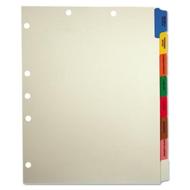 Medical Chart Divider Sets Side Tab 9 x 11 - Walmart.com