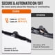 thumbnail image 4 of VEVOR Cable calefactor de tubería autorregulable, cinta termica de 100 pies 5 W/pie para protección contra congelación de tuberías, protege mangueras de PVC, tuberías de metal y plástico de la, 4 of 9