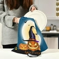 thumbnail image 6 of Dreamtimes Funny Halloween Pumpkin Kitchen Dish Towels 1 PieceAbsorbent Soft Dishcloths Towels Reusable Hand Towels Quick Drying Cleaning Cloth, Tea Towels,18" x 28", 6 of 7