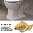 thumbnail image 2 of 1/2Pcs Toilet Bolt Covers Frog Fish Bird Resin Caps Solve Rusty Bolt Troubles Easy Installation Decorative Bolt Caps for Bathroom, 2 of 7
