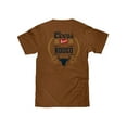 thumbnail image 3 of Tee Luv Coors Banquet Rodeo Bull Double Sided Beer Logo Brown Sugar Shirt (Men's) (L), 3 of 7