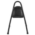 thumbnail image 4 of Backrest Rack, Rust Proof Ergonomic Bar Backrest, Easy Installation Passenger for Motorcycle Rear Seats Motorbike Black, 4 of 7