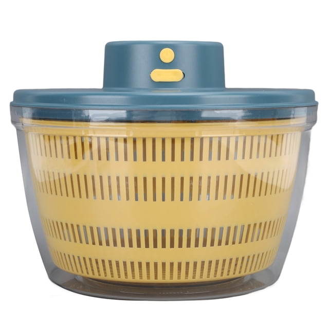 Vegetable Washing Machine Kneading Bowl, Multifunctional Spinner Dryer Vegetable Dryer Salad Mixer Salad Spinner Lettuce Dryer for Home Kitchen