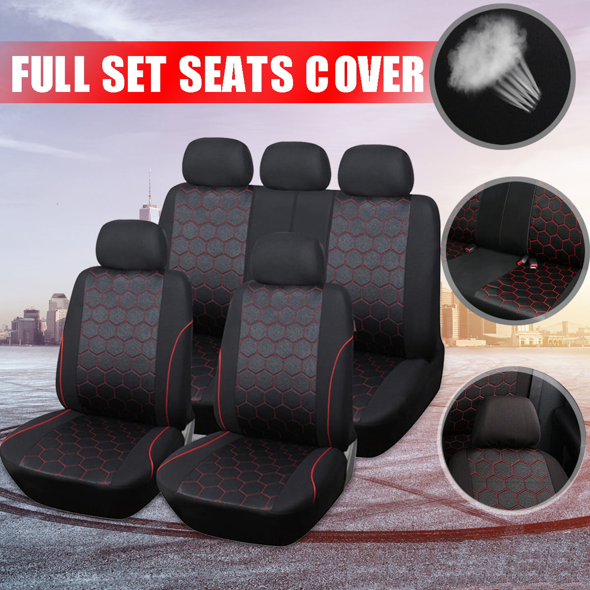 Auto Seat Covers for Car Truck SUV Van Universal Protectors BUNDLE DEALS 