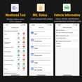 thumbnail image 3 of Herramienta De Diagnóstico OBD Para Automóvil, Luces De Error De Verificación De Conexión Estable Escáner De Automóvil Bluetooth Para Victorias Para Vehículos EOBD, 3 of 7