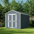 thumbnail image 3 of Little Cottage Co. 8x12 Value Gable Shed with Floor, Outdoor Wood Storage Do-It-Yourself Precut Kit, 3 of 14