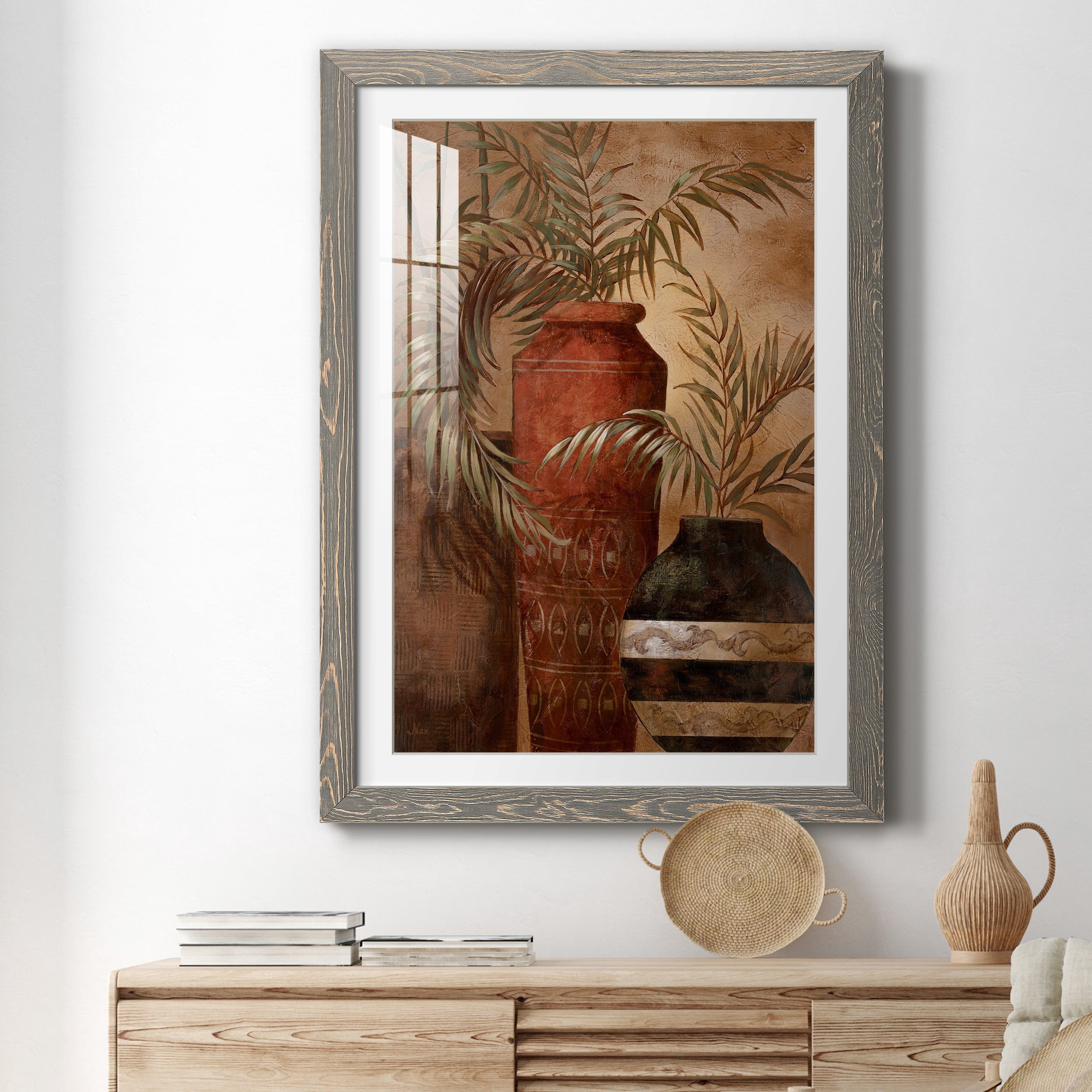 Exotic Vacation I - Premium Framed Print - Distressed Barnwood Frame - Ready to Hang