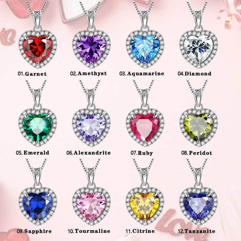 Birthstone set jewellery discount