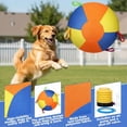 thumbnail image 5 of 10/18/22" Herding Ball for Dogs,Calming Jumbo Ball For Dogs, Exercise Resistant Inflatable Heavy Duty Material with Pump, Tear-Resistant for Exercise Toy, 5 of 7