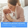 thumbnail image 4 of Medline Perineal Cold Packs, Postpartum Care Absorbent Pads, 24 Count, 4.5 in x 14.25 in, 4 of 6
