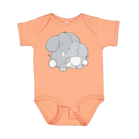 

Inktastic Elephant Mom and Baby Gift Baby Boy or Baby Girl Bodysuit