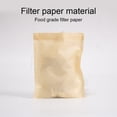thumbnail image 4 of Injueey Bolsas de té de 300 piezas, bolsas de filtro con cordón, bolsa de infusor de colador, bolsa de té vacía de penetración resistente Almacenamiento y organización del hogar 8*10 CM, 4 of 6
