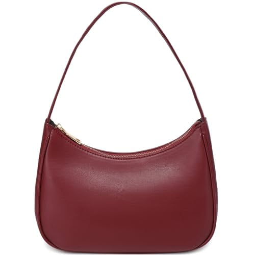 CYHTWSDJ Bolsos de hombro para mujer, lindo bolso de mano Hobo Mini bolso de mano con cierre de cremallera