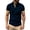 Blue, variant on Mens Collared Polo Shirts- Turndown Collar Casual Regular Fit Breathable Performance Short Sleeve Polos Sky Blue Size 3XL