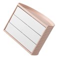 thumbnail image 2 of Organizador De Maquillaje Giratorio, Estilo Ins, Rotación De 360 ​​​​grados, Caja De Almacenamiento De Cosméticos Semicircular única, Organizador De Escritorio A Prueba, 2 of 8