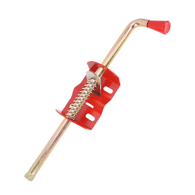 Anclaje Para Puerta De Granja, Soporte Seguro Para Varilla De Anclaje Para Puerta De Cerca De 17,3 Pulgadas, Hierro Resistente A La Intemperie, Fácil De Instalar Para Rancho