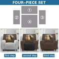 thumbnail image 6 of Jiueut Horse Cross Print Recliner Cover, Comfortable Jacquard Sofa Cover Anti Slip Recliner Chair Covers with Machine Washable Design, 6 of 7