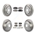thumbnail image 1 of Transit Auto Front Rear Coated Disc Brake Rotors and Semi-Metallic Pads Kit for Car 2013-2018 Acura RDX KGF-101125, 1 of 11