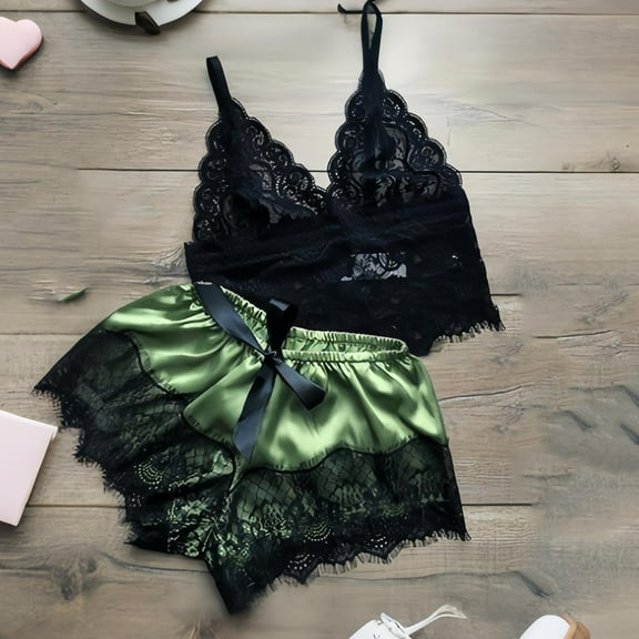 MTBLYS Gowns for Women Sleepwear Fashion Solid Color Lace Nightgown Summer Loose Fit Sweetheart Sleeveless Nightwear Womens Summer Pajamas Sets