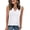 White, variant on Wiholl Tank Tops for Women Summer V Neck T Shirts Trendy Sleeveless Basic Tee Loose Fit 2026 Fashion