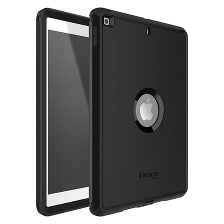 OtterBox Defender Series Case for iPad 7th, 8th & 9th Gen (10.2" Display - 2019, 2020 & 2021 Version) - Black, Rugged, Durable, Multi-Layer Protection