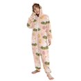 thumbnail image 5 of Cute Duck Pattern One Piece Pajamas Soft Jumpsuit Cozy Sleep and Play Romper Zipper and Pockets 7T-8T, 5 of 8