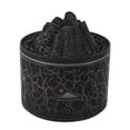 thumbnail image 4 of Difusor Volcano de 5 V, 180 ml, relajante, apagado automático, ambiente cálido, humidificador de llama para el hogar, dormitorio, oficina, color negro, 4 of 15
