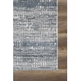 thumbnail image 4 of Abani Vista Collection Modern 2'2" x 8' Grey Ivory Mesh Runner Rug, 4 of 6