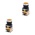 thumbnail image 4 of tssuouriy Momentary Push Buttons Digital Controlled Machine Round Caps Detachable Copper Contact Power Switches 22mm Mounting Hole Yellow 2Set, 4 of 6