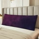 thumbnail image 2 of Fotbe Black Dark Blue Purple Funda para Almohada Corporal con Diseño, Funda de Microfibra Ultrasuave de 20x54 Pulgadas, Ropa de Cama Elegante, 2 of 7