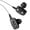 Black, variant on 3.5mm In-ear Wired Headphones Quad-core Dual Dynamic Stereo Sports With Mic Earphone D9i9 Canceling Noise Bass Music Earbuds V8R4 By NZRUANE