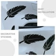 thumbnail image 4 of 7pcs Car Stickers Feather Creative Bumper Decals for Electric Bike Motorcycle Funny Car Decals Auto Car Stickers Car Body Bumper Stickers Car Stickers, 4 of 5