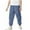 Blue Pants for Boys, variant on Boys & Girls Cargo Pants with Pockets 3-16 Years Lightweight Tapered Leg Trousers Juniors Teens Solid Elastic Waist Athletic Hiking Pant