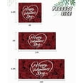 thumbnail image 6 of Valentine''s Day Garage Door Banner Cover 6 x 13 ft, Happy Valentine''s Day Red Rose Valentine''s Day Garage Door Decorations Valentine''s Day Backdrop Decor for Wedding Anniversary Party, 6 of 6