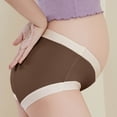 thumbnail image 5 of Taqqpue Maternity Underwear Seamless, Low Rise Pregnancy Panties Postpartum Maternity Underwear Under Bump Bikini M-4XL, 5 of 7