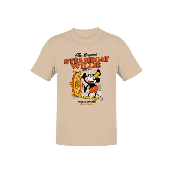 Steamboat Willie Classic Poster Men's T-shirt