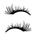thumbnail image 4 of KALLORY Eyebrow Stickers Black 1 Pair Sticker Car, 4 of 10