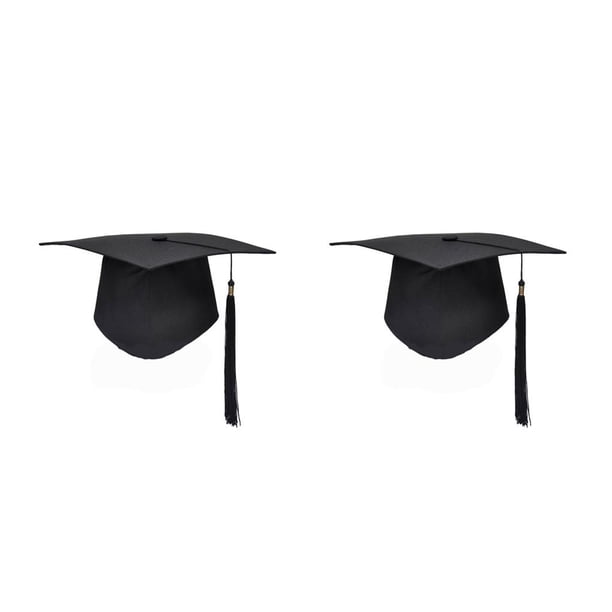 Minnieouse Escuela Graduación Borlas Cap Birrete Universitario Licenciados Sombrero académico #1 2piezas