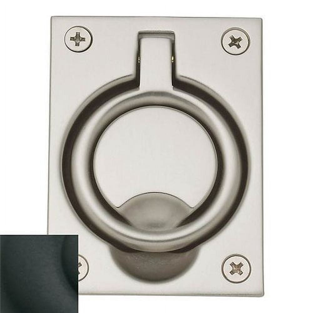 Baldwin 0395031 Flush Ring Pull, Unlacquered Bright Brass
