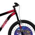 thumbnail image 3 of Bicicleta Benotto Next Tipo Montaña Rodada 24, 18 Velocidades Negro / Rojo Frenos "V" con Cuerpo de Acero, 3 of 4