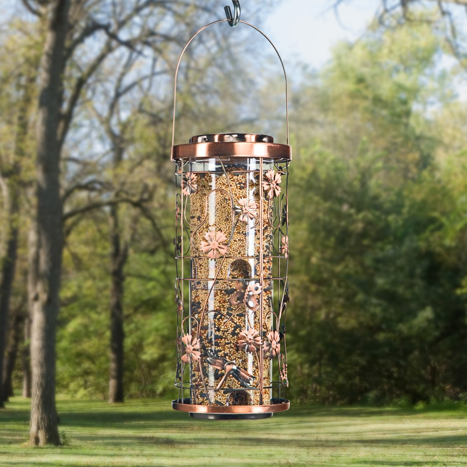 Perky-Pet 4 lb Copper Meadow Wild Birdfeeder by woodstream