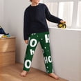 thumbnail image 5 of Disketp Ho Ho Ho A for Teenagers' Pajama Pants ,Lounge Pants Teen joggers Ideal for Home, School, or Sports-Small, 5 of 6