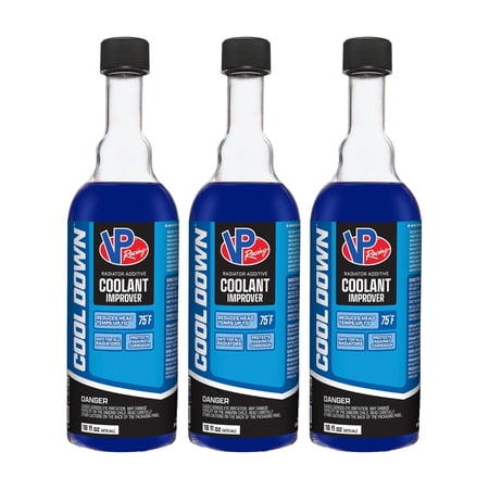 VP Racing Fuels Radiator Systems Temperature Cool Down, 16 Ounces (3 Pack)