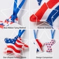 thumbnail image 6 of Fourth of July Decorations Patriotic Star Hanging Decor Red White and Blue Party Decorations for Home Outdoor Patio Mantel Wall Door 12 Pack, 6 of 6