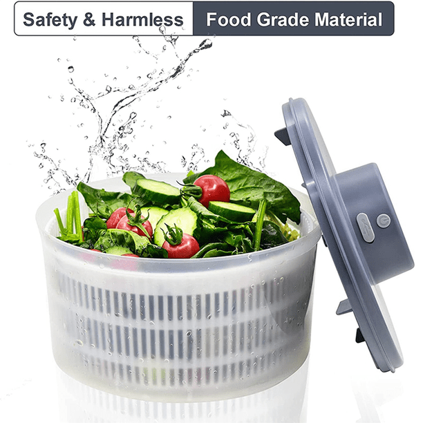 Essoreuse À Salade Électrique Système De Drainage Automatique Pour